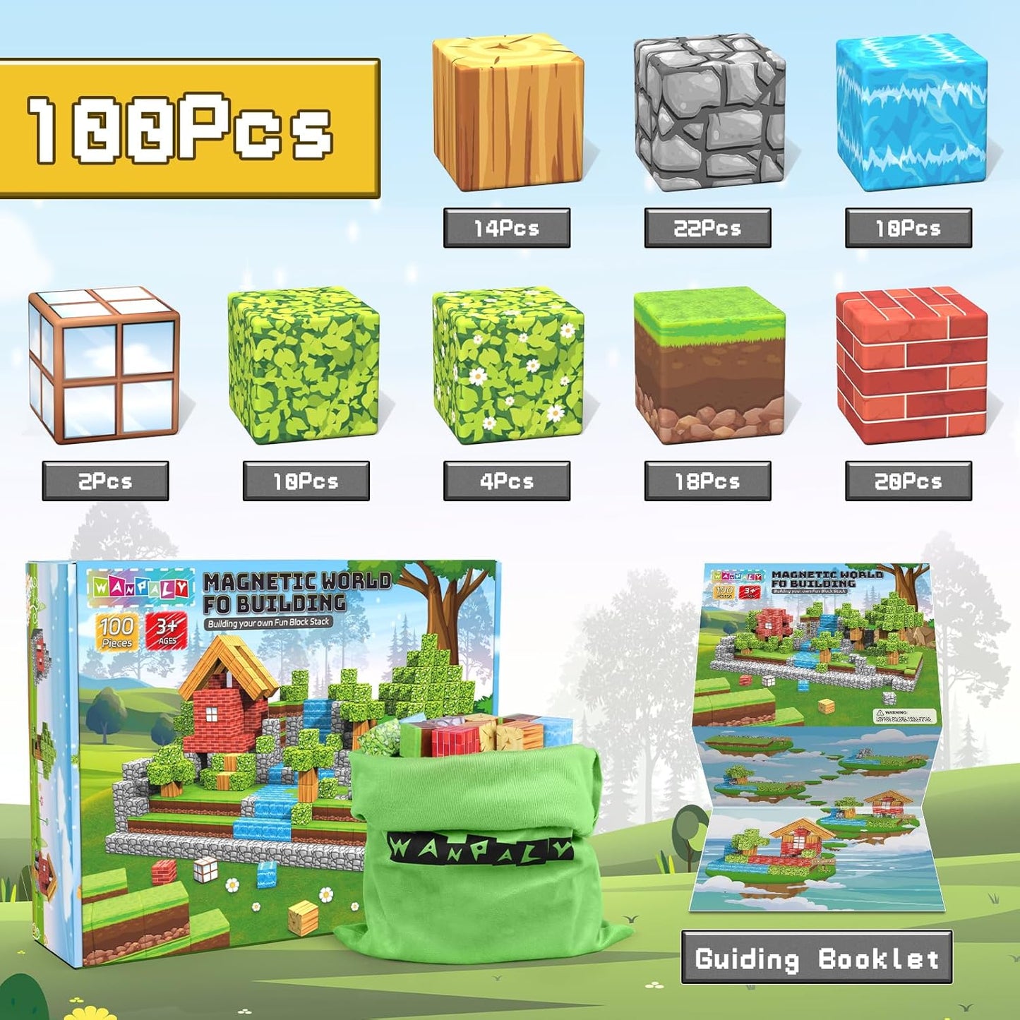 Magnetic Building Block Toy