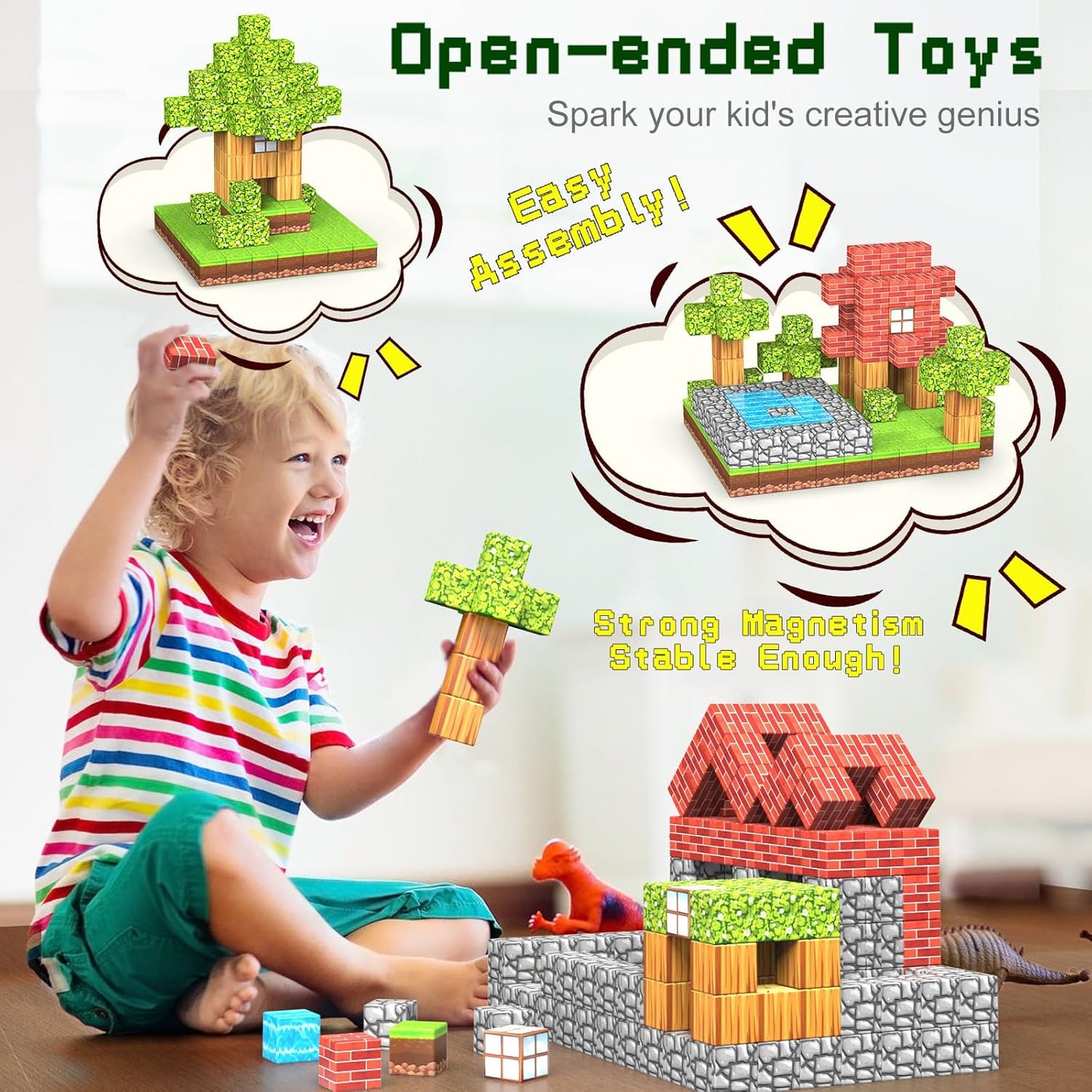 Magnetic Building Block Toy