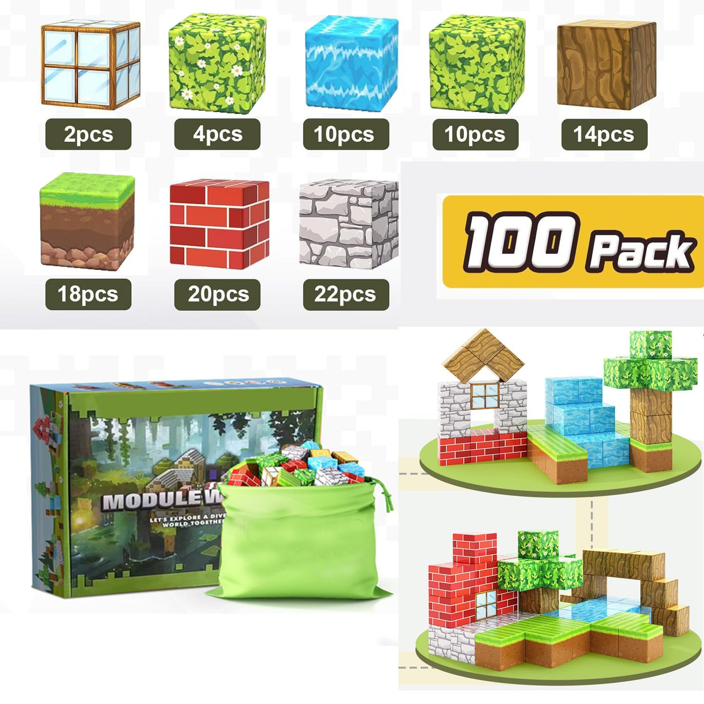 Magnetic Building Block Toy