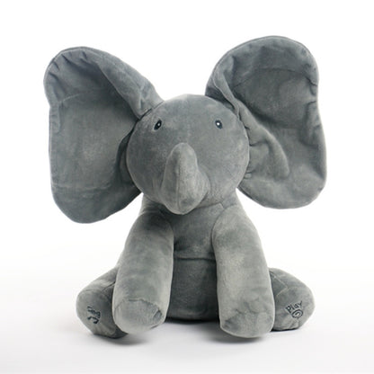 Peekaboo Elephant Plush Doll