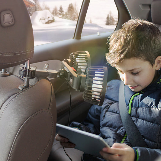 Adjustable Car Backseat Fan