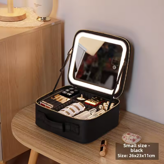 Makeup Bag with LED Light